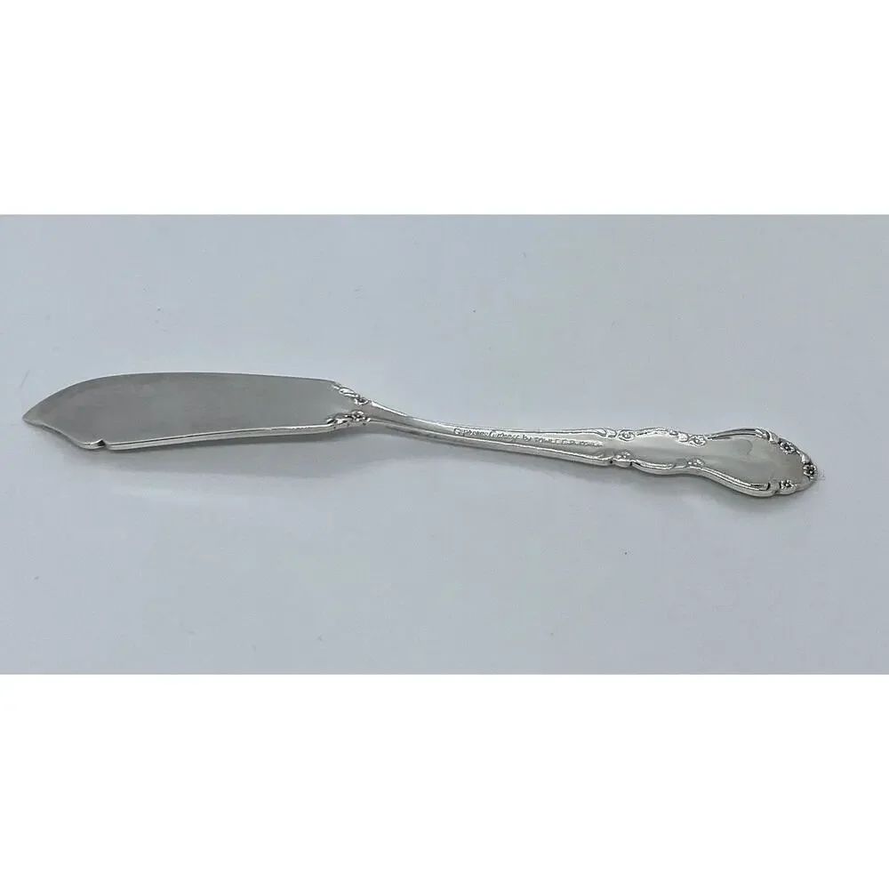 Butter Spreader Towle Supreme Cutlery BARONESS Silver Plate (E.P.) 6 3/4” Korea